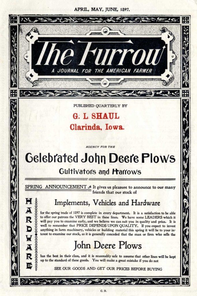 furrow front page