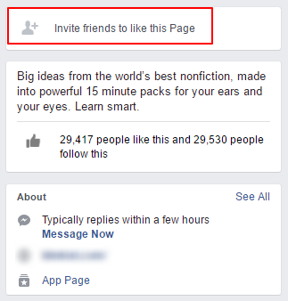 invite your friends to like this page