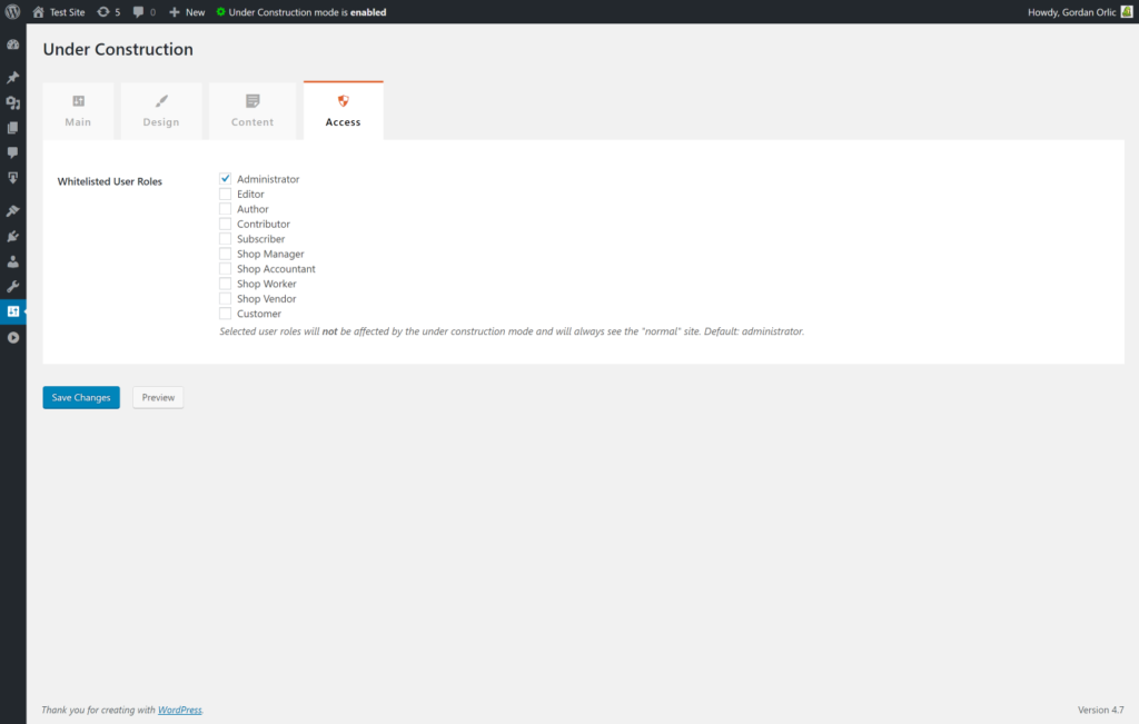 under-construction-page-plugin-screenshot-13