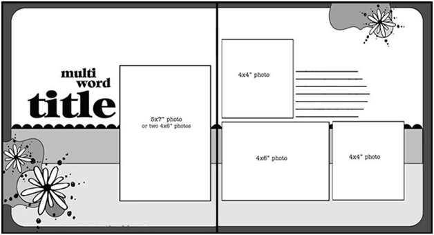 square and vertical layout