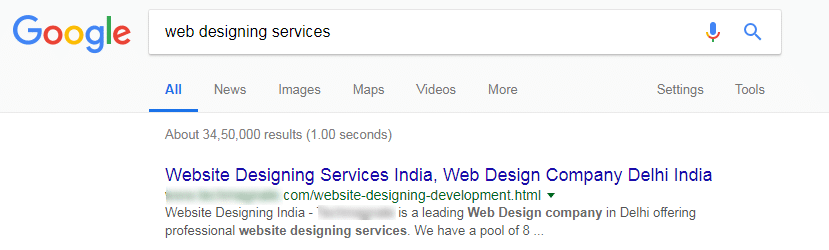 web designing services