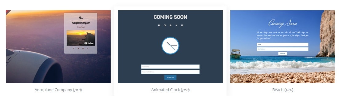 Themes Coming Soon Maintenance Mode for WordPress