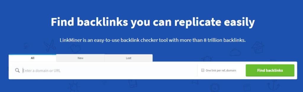 Linkminer backlink checker tool