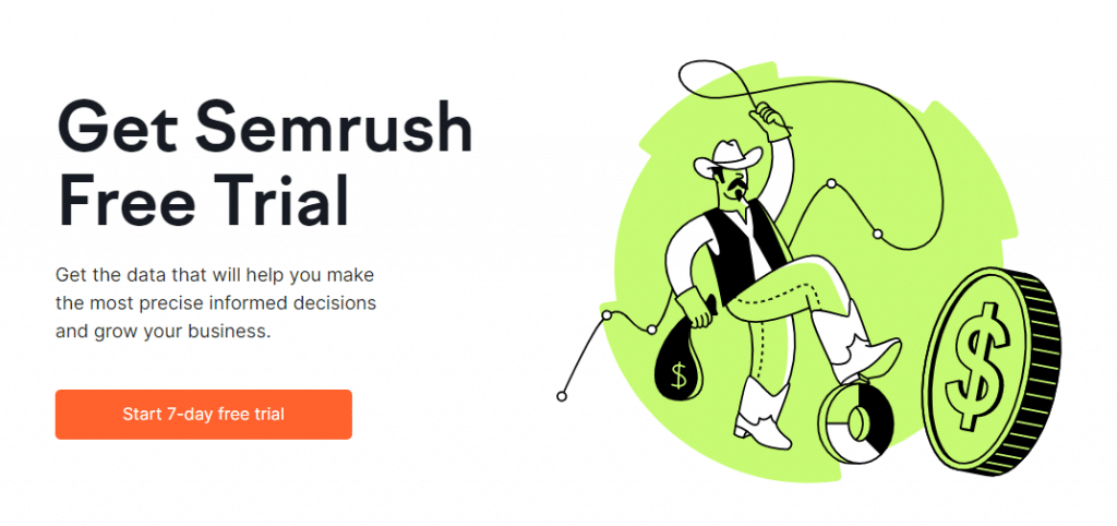 semrush free trial