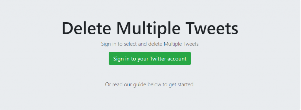 Delete-Multiple-Tweets