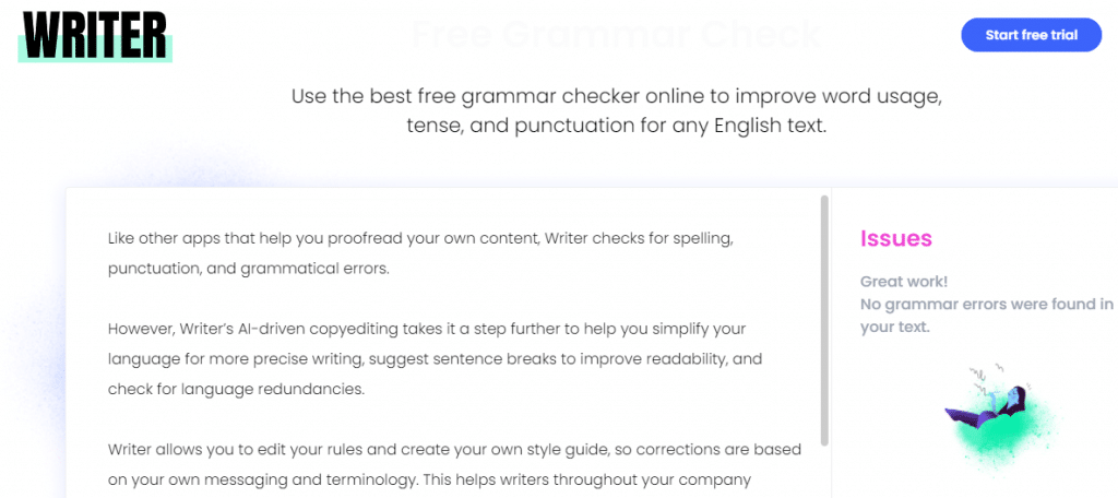 free proofreading software for websites and ms word