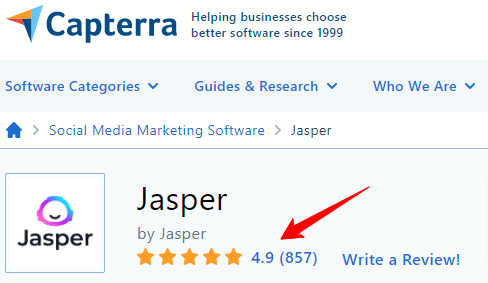 Jasper-Reviews-Capterra