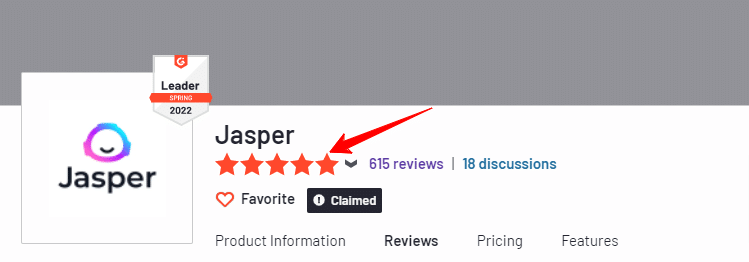 Jasper-Reviews-Details-Pricing-Features-G2