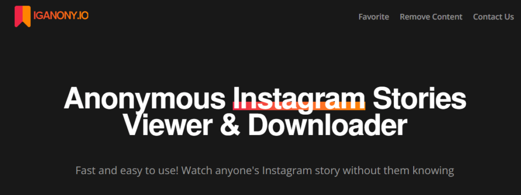 Best Anonymous Instagram Viewer tool to View Private IG Account