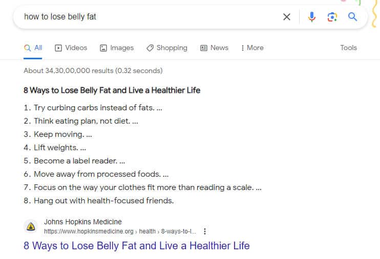 how-to-lose-belly-fat-Google-Search