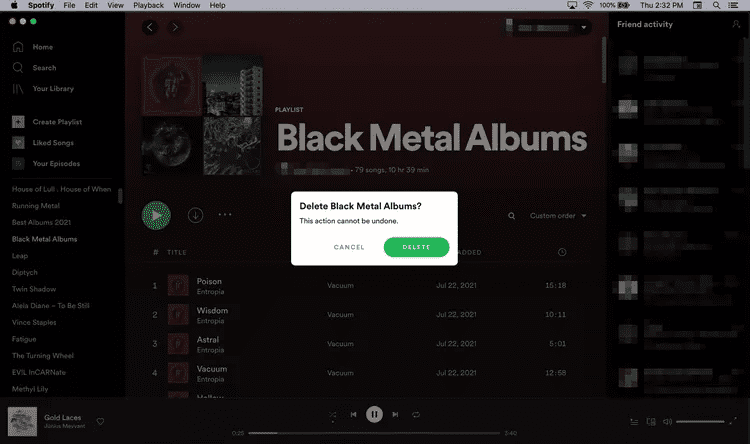 How to Delete A Playlist on Spotify