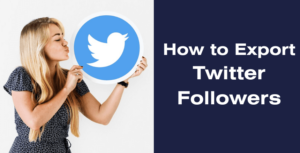 How to Export Twitter Followers and Friends