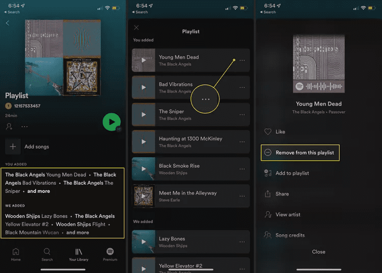 How to Remove Songs from Spotify Playlist 1