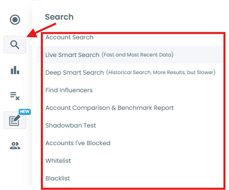 circleboom twitter search