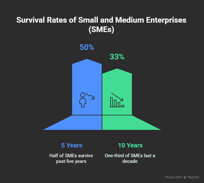 survival lifespan of SMEs