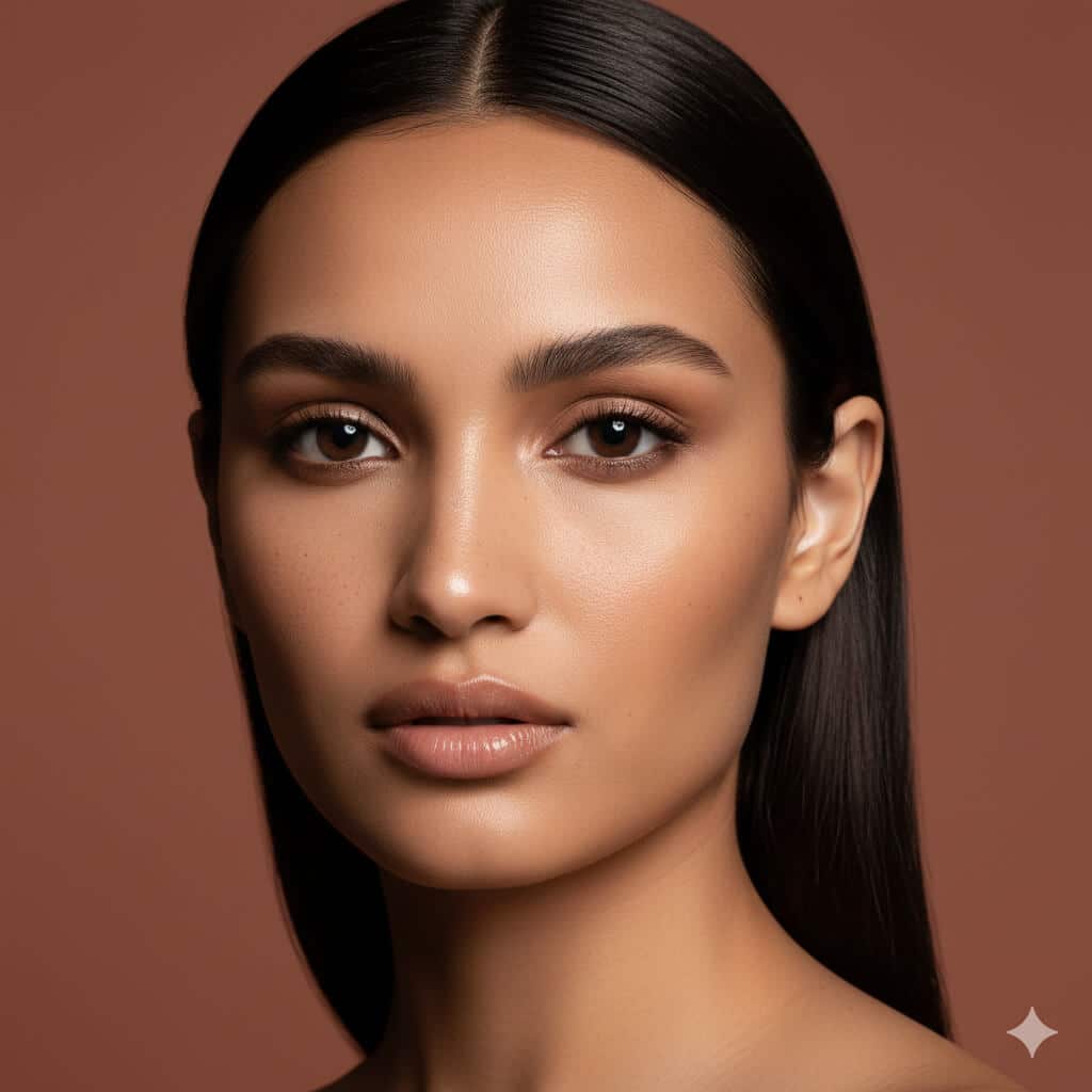 Editorial High-Fashion Beauty Portrait