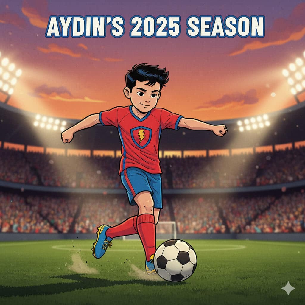 Sports Champion Poster for Boys