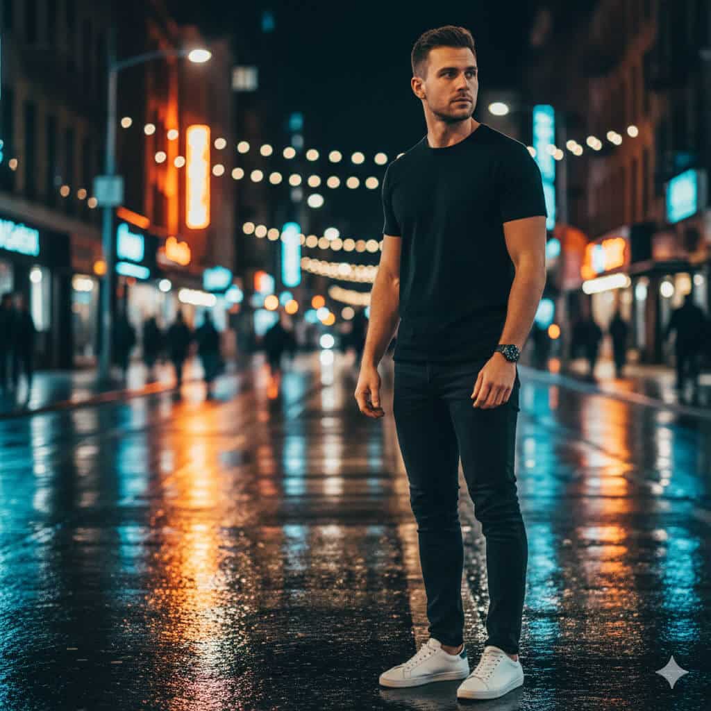 Urban Street Style Portrait Gemini AI Image